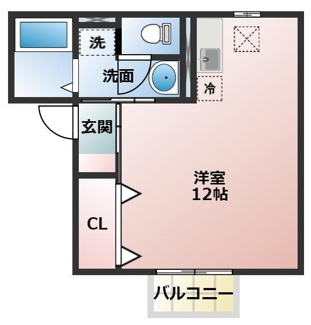【間取り】 | ボヌールアベニール