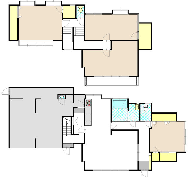 大内氷上戸建ての間取り