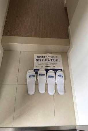 プレスタイル両国の玄関