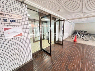 【エントランス】 | シロス蓮沼 | 落ち着いたエントランスです