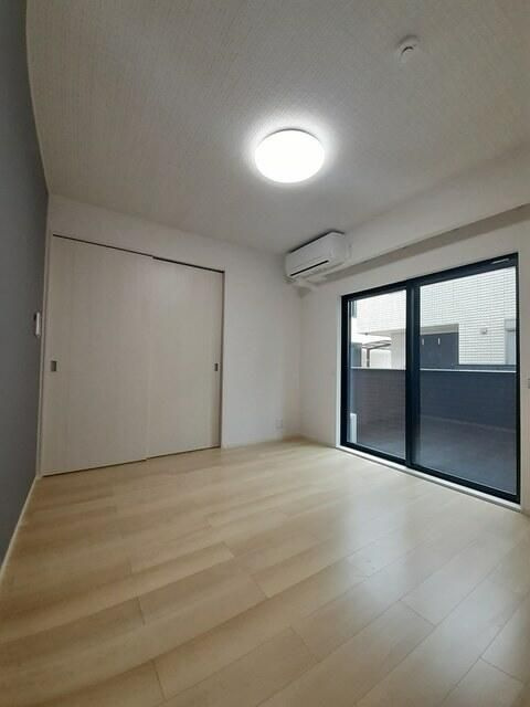 アンソレイエ町屋の寝室