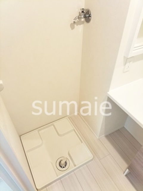 レジデンス 百音の洗面所|室内洗濯機置き場です