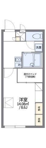 レオパレス金光の間取り