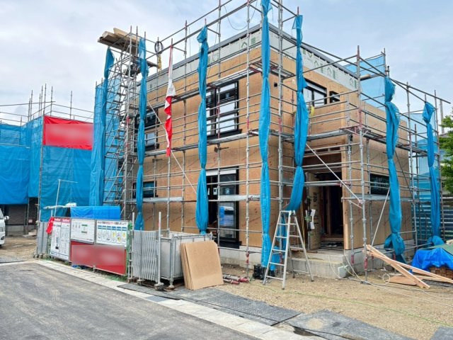 タマタウン　羽島市竹鼻町狐穴（竹鼻小Ⅱ）　全３区画分譲の外観|「現地（2026年5月8日）撮影」　　
■外観写真　
■ヤマダ不動産　株式会社リライフ　