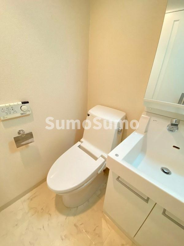 URBAN FLATS中之島 (旧 LaDouceur中之島)のトイレ|落ち着いたトイレです