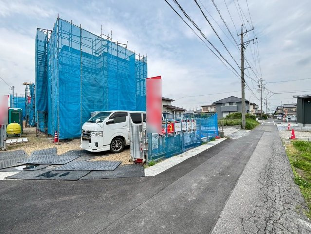 タマタウン　羽島市竹鼻町狐穴（竹鼻小Ⅱ）　全３区画分譲の外観|「現地（2026年5月8日）撮影」　　
■外観写真　
■ヤマダ不動産　株式会社リライフ　
