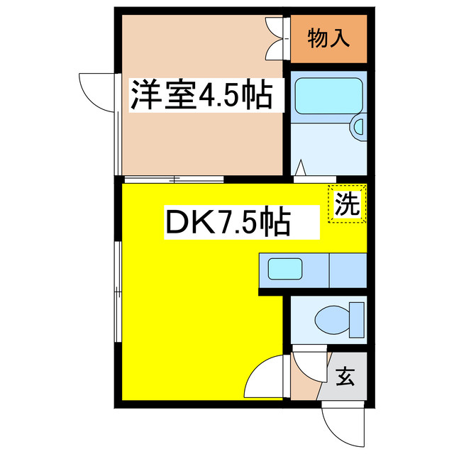 Ｍ.Ｉ.Ｃ.Ｎ ｈｏｕｓｅの間取り