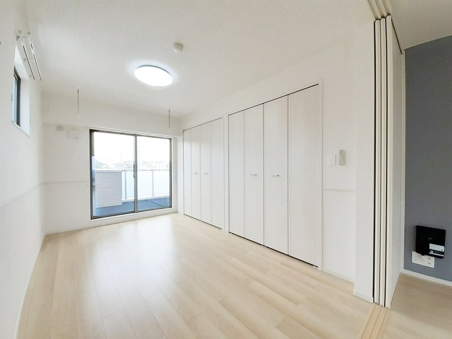 藤沢市城南３丁目のアパートの寝室