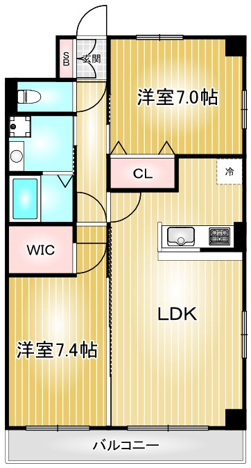 Live Flat上前津｜名古屋市の賃貸ならMy賃貸の間取り|Live Flat上前津