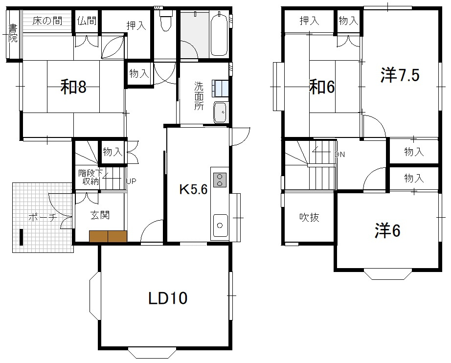 【間取り】の画像