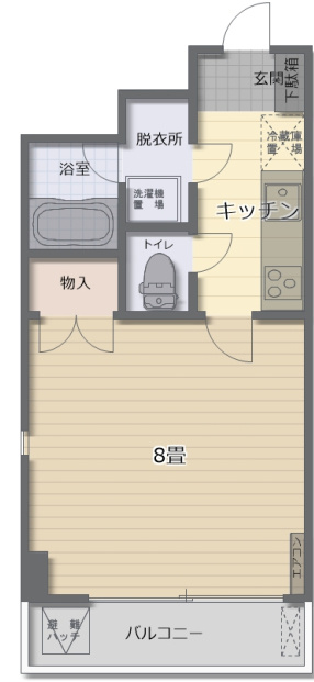 アーバンモールの間取り
