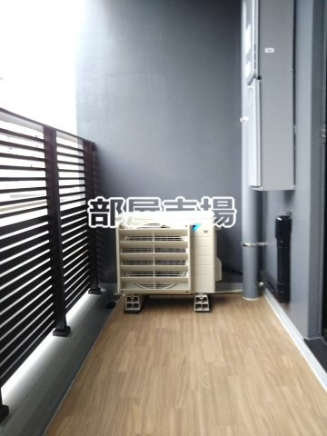 レオーネ押上キューブのバルコニー