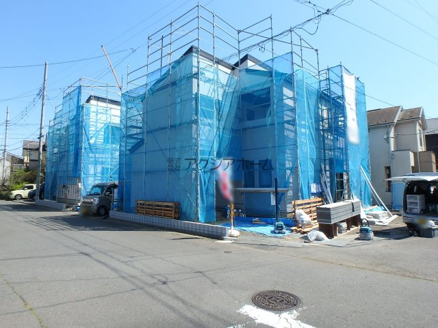 入間市野田・全2棟　新築一戸建　1号棟　～LDK17帖～の前面道路含む現地写真|2026年4月3日撮影