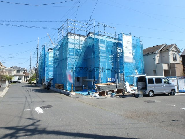 入間市野田・全2棟　新築一戸建　1号棟　～LDK17帖～の前面道路含む現地写真|2026年4月3日撮影