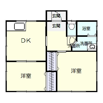 【間取り】 | 松浦アパート　南