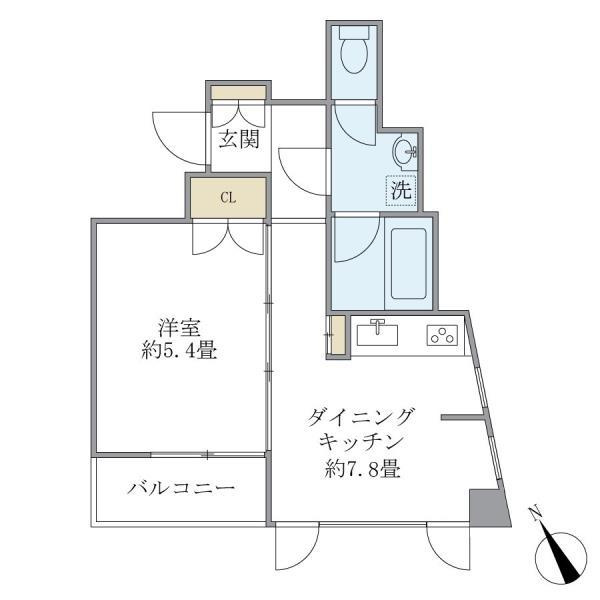 ＣＡＳＡ文京動坂の間取り
