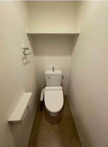 熊本市中央区九品寺６丁目の賃貸マンションのトイレ