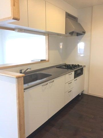 熊本市中央区九品寺６丁目の賃貸マンションのキッチン