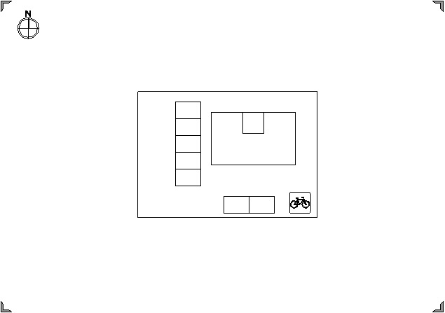 ジュパール Ⅲ棟の区画図