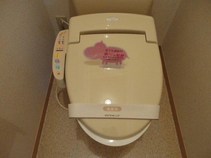 ジュパール Ⅲ棟のトイレ|温水洗浄暖房便座
