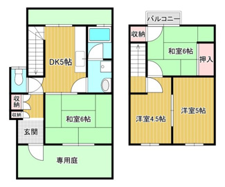 【間取り】 | 神楽戸建