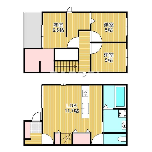 forest base B棟の間取り