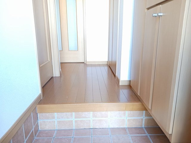 メゾン・グレイスＡの玄関