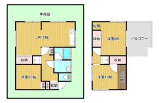 【間取り】 | 西池尻町戸建