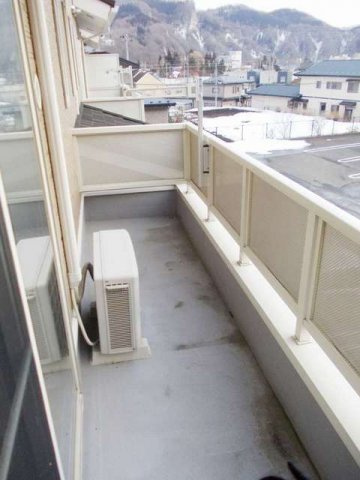 パラム壱番館のバルコニー