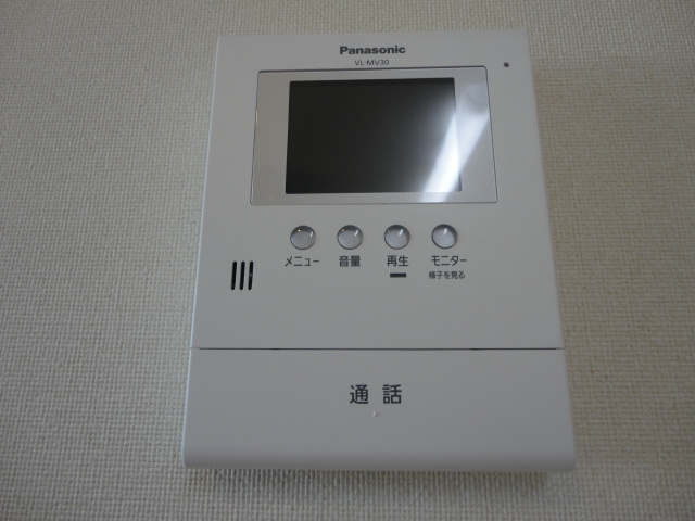 サンフォレストの内装|カメラ付インターホン(カラー)