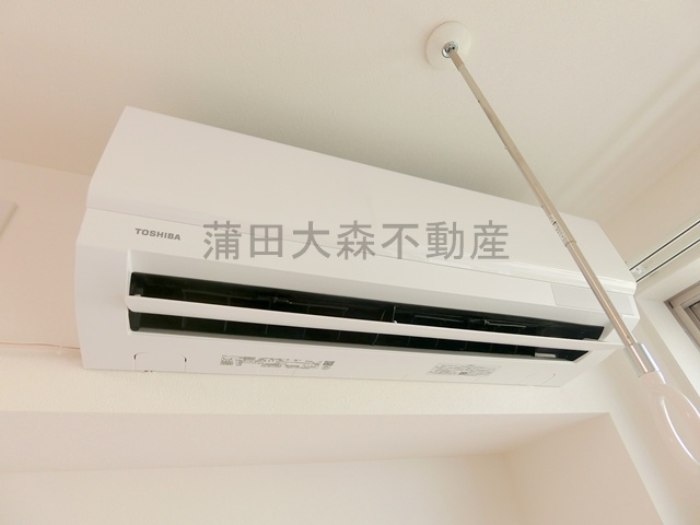 羽田六間堀レジデンスの設備|エアコン　室内物干し