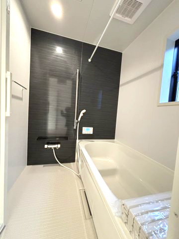 クレイドルガーデン柳原第2-1号棟　松山市柳原第2の新築戸建の浴室|ゆったり過ごせるお風呂です