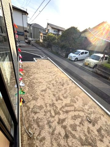 クレイドルガーデン柳原第2-1号棟　松山市柳原第2の新築戸建の庭|お庭が付いています