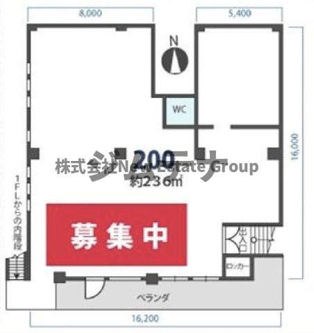 【間取り】 | ラフォール寝屋川A