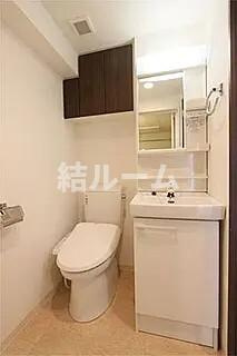 豊島区南大塚１丁目の賃貸マンションのトイレ