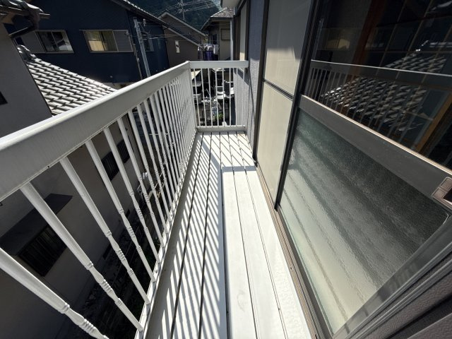 菅生澗戸建てのバルコニー