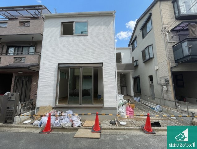 高槻市深沢町　第4期　新築一戸建ての外観|現在の進捗状況です！順調に作業進行中、完成が待ち遠しいです！詳細の間取り等、お気軽にお問い合わせください！