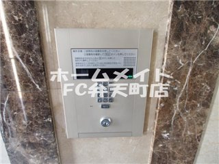 【セキュリティ】 | シャルマンフジ阿波座ウエスト | オートロック完備です