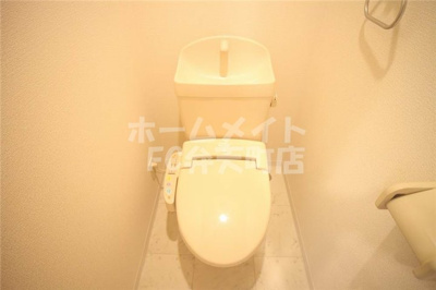 【トイレ】 | シャルマンフジ阿波座ウエスト | 清潔感のあるトイレです
