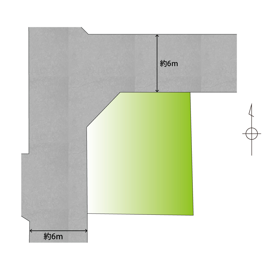津秦1区画（122-18）・新築戸建の地図