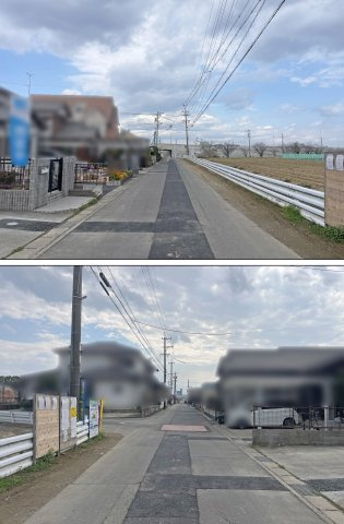 【前面道路含む現地写真】 | 鈴鹿市南玉垣町 | 前面道路