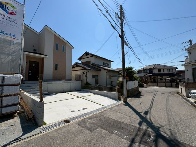 本多聞6丁目23番　新築戸建て　の前面道路含む現地写真|前面道路含む現地写真です