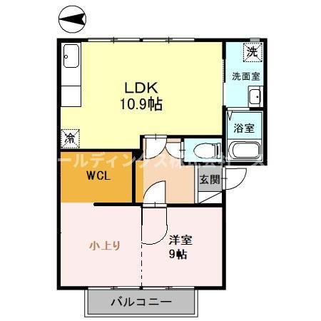 フレグランス メイビー A棟の間取り