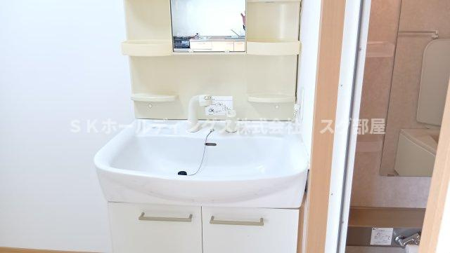フレグランス メイビー A棟の洗面所