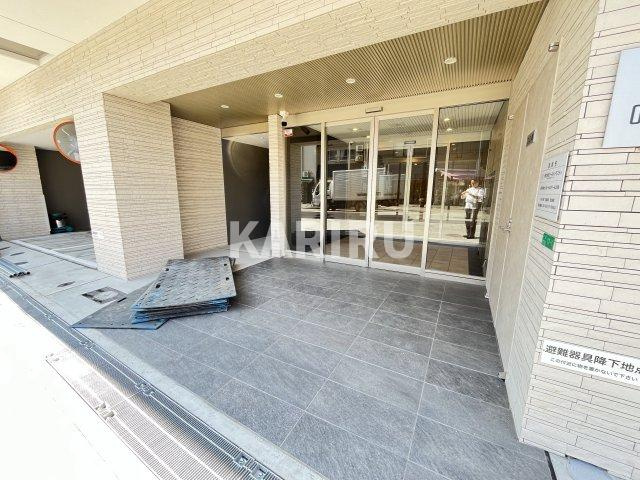 レシオス大阪城SOUTHのエントランス