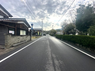 【前面道路含む現地写真】 | 売地　八反地