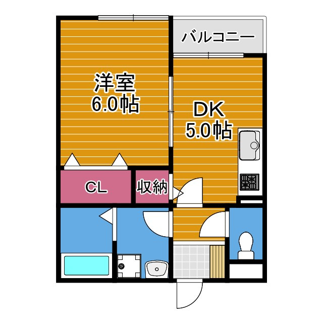 ステラウッド野中Ⅰの間取り