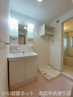 【洗面所】 | クラール仏生山Ｂ