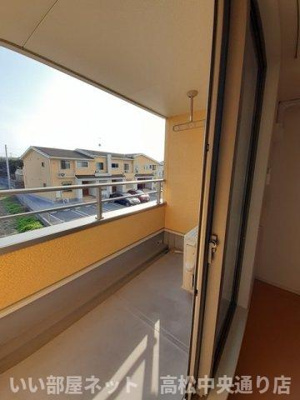 【バルコニー】 | クラール仏生山Ｂ