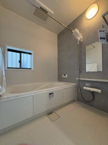 垂水区本多聞6丁目　新築戸建て　B号棟の浴室|コンパクトで使いやすいお風呂です